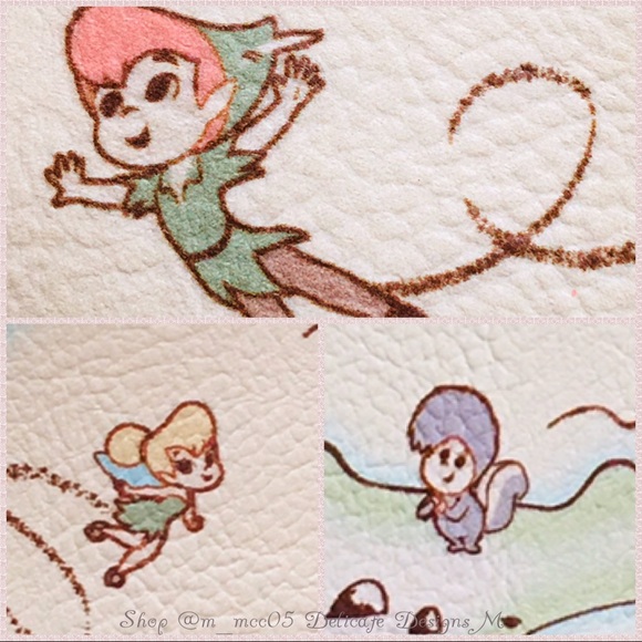 🚨Loungefly Peter Pan Neverland Map Backpack - Picture 7 of 8